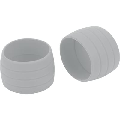 Fiets Siliconen Elastische Band Bevestigingsring Anti-Slip Pluggen Bandlussen voor Racefiets Stuurtape(Grijs ) gray