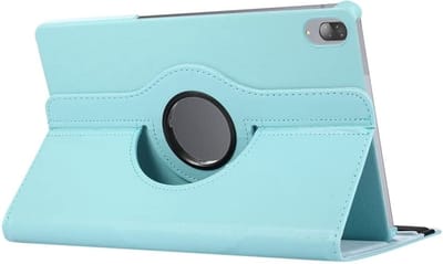 Nokia T20 hoes boek case - 360° draaibare Hoes Kunstleer Licht Blauw - Nokia T20 Hoesje - Nokia T20 Case