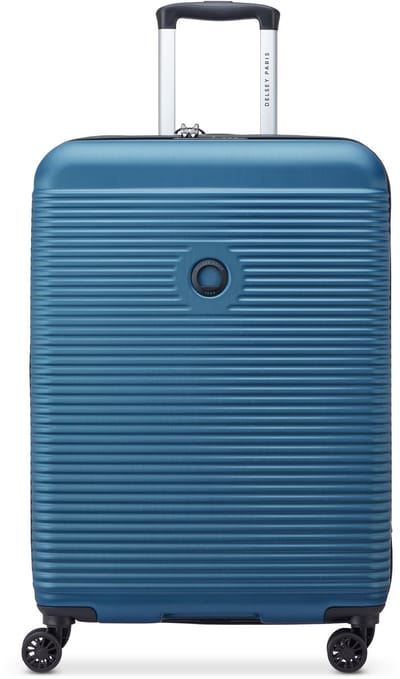 Delsey Freestyle Reiskoffer 66 cm uitbreidbaar met TSA slot en SECURITECH� rits � Blue