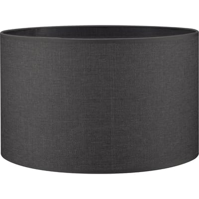 Home Sweet Home Lampenkap Canvas cilinder - van stof - storm grijs - Moderne stoffen Lampenkap - 35/35/21cm - E27 lamphouder - voor vloerlamp,