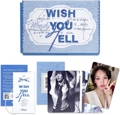 K-Pop Mini Album [Wish You Hell] QR Versie - Inclusief QR Kaart en Exclusieve Fotokaarten