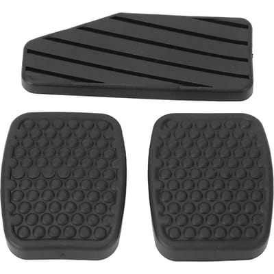 Gaspedaal Rem Koppeling 49451 60B00 Antislip Gaspedaal Voet Pad Set Vervanging voor Suzuki black