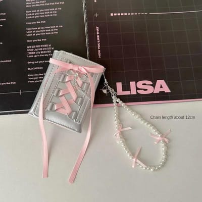 Zilveren Leuke Portemonnees voor Dames Y2k Strap-on Designer Originele Mode Korte Muntportemonnee Koreaanse Stijl Casual Leuke Portemonnee gray