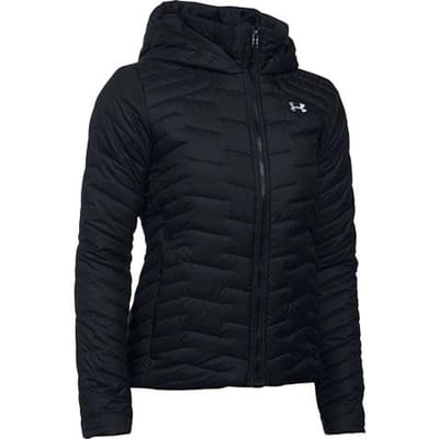 Under Armour Reactor Imprimé Logo Imperméable Veste à Capuche Zippée Coton Femme vestes Noir 1280892-001 L black