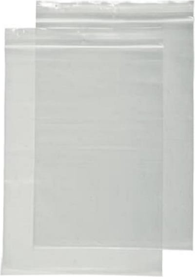 Hersluitbare Sluitgrip zakjes  23 x 32 cm Transparant 1000 stuks