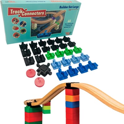 Toy2 Builder Set Large 29 Teile - Track Connectors