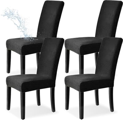 Goodivery ® Elastische Stoelhoezen Set van 4 voor Diverse Gebruiken en Bescherming
