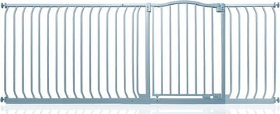 Safetots Klemhekje met Gebogen Bovenkant, 198cm - 207cm, Mat Grijs