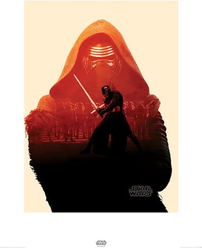 Pyramid Poster - Star Wars Episode Vii Kylo Ren Tri - 80 X 60 Cm - Multicolor