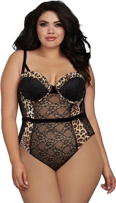 Dreamgirl (All) Nh -Teddy - XL black 2X