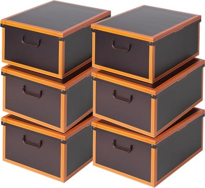 Opbergdozen Set - Kleding Organizer - Seizoenswissel Opslag - Stevig Karton Ontwerp - 40 x 50 x 25 cm