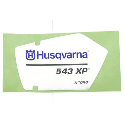Husqvarna 543xp starterkap sticker