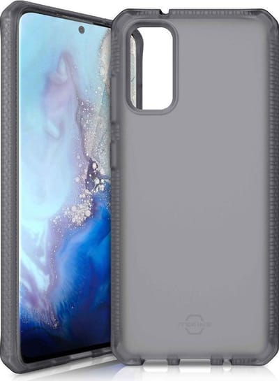 ITSkins Spectrum Frost cover voor Samsung Galaxy S20 - Level 2 bescherming - Zwart