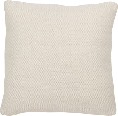 J-Line kussen Geweven - wol - creme - small