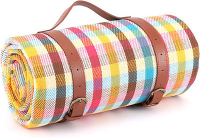 VHV - Picknickkleed - Waterdicht opvouwbaar buitenkleed - grote draagbare picknickdeken - Voor park, strand en camping - 200x200 cm