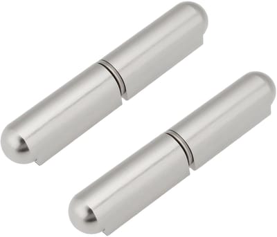 Dailygoods- Vatscharnieren 80 mm - Roestvrij Staal - 2 Paar - Lassen op Vatscharnieren - Duurzaam - Corrosiebestendig - Eenvoudige Installatie - Scharnier
