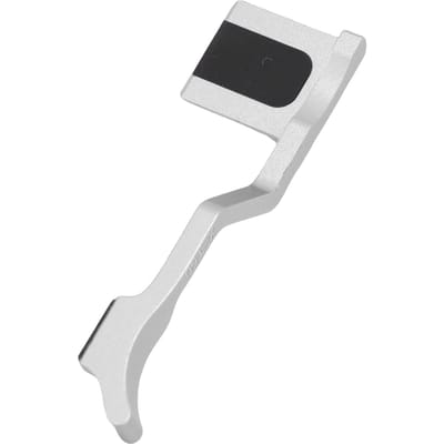 Duimgrip met Flitsschoenafdekking Geschikt voor Fujifilm X T50 Camera Aluminiumlegering Camera Duim Omhoog Steun Handgreep Fotografie Silver zilver