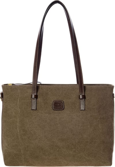 BRIC'S Schoudertas Shopper Sorrento Shopping Bag Vittoria Cocoa Bruine