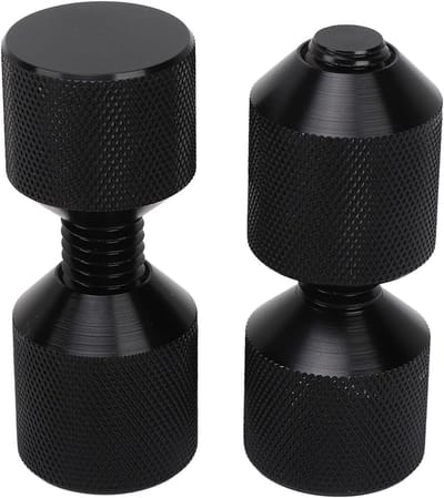 Set van Twee Holen Pinnen, Aluminium Uitlijnpinnen voor Flensmontage, Geschikt voor ASME 150LB Flenzen van 1/2in tot 14in, Perfect voor Pijpfitter Gereedschap en Precisie-installatie