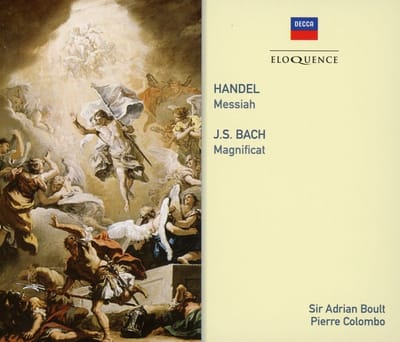 Sir Adrian Boult - Handel: Messiah | Bach: Magnificat (3 CD)