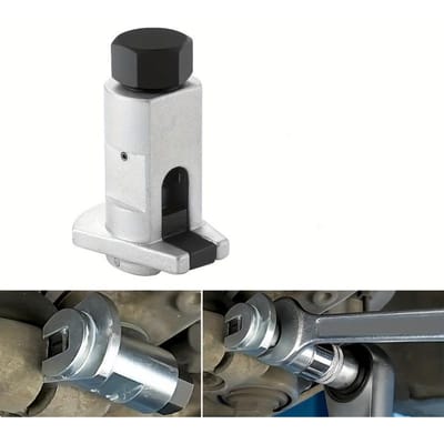 Auto hydraulische schokdemper verwijderingshulpmiddel Klauwveerspreider Schorsingseparator Handmatige kogelgewrichtbus verwijderingshulpmiddelset zilver