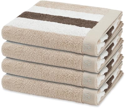 Ross Sonstiges 4 X handdoek - in set 4 pack Doubleface Stripes