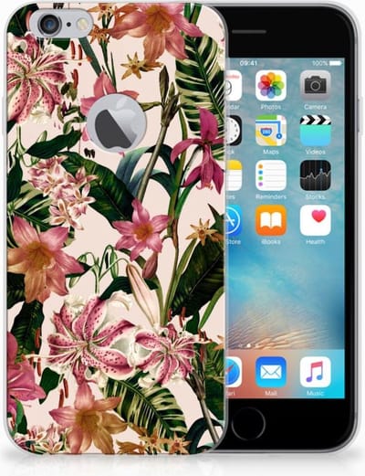 Apple iPhone 6 Plus | 6s Plus TPU Case Flowers