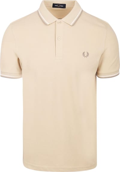 Fred Perry Polo M3600 Ecru V32 - Maat S - Heren