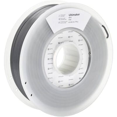 UltiMaker 227329 Filament PETG Chemisch bestendig, Hittebestendig 2.85 mm 750 g Grijs 1 stuk(s)