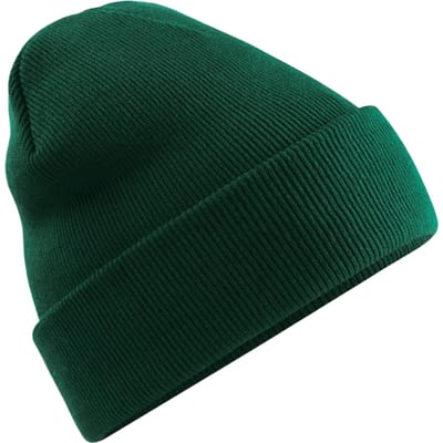 Beechfield Originele Polylana muts met manchet (Fles groen)