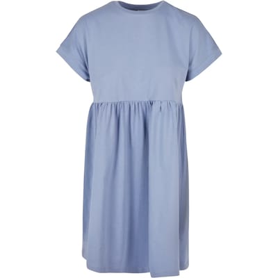 Urban Classics - Organic Empire Valance Korte jurk - XL - Blauw/Paars