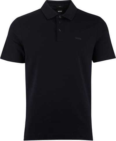 Hugo Boss poloshirt korte mouw donkerblauw