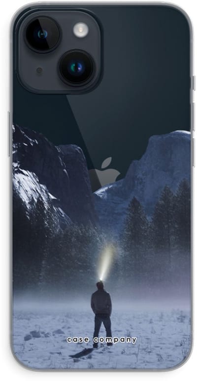 Case Company® - Hoesje geschikt voor iPhone 14 hoesje - Wanderlust - Soft Cover Telefoonhoesje - Bescherming aan alle Kanten en Schermrand