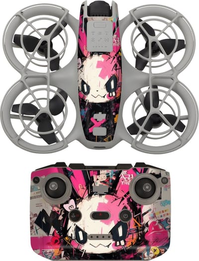 Stickerset - Pink Rabbit - DJI NEO