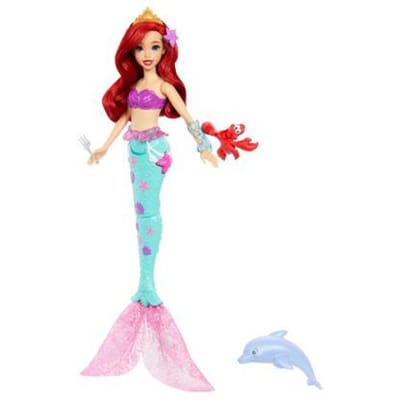 Mattel Disney Princess Ocean Friends Ariel & Sebastian kreeft Tienerpoppen