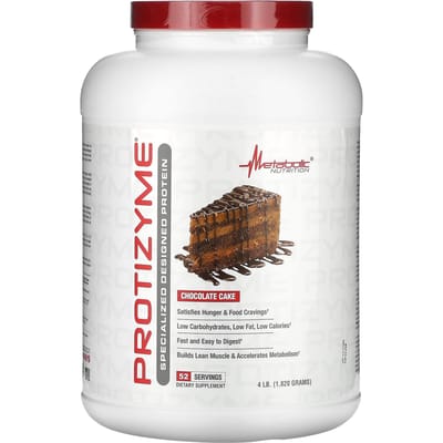 Protezyme, Speciaal Ontworpen Eiwit, Chocoladetaart, 1.820G (4lb)