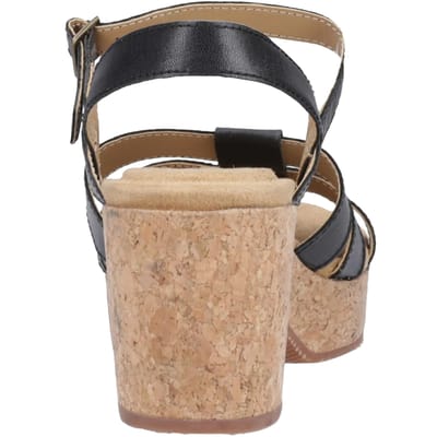 Hush Puppies Dames/Dames Poppy Fisherman Sandalen (Zwart)
