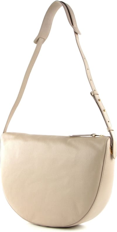 COCCINELLE Leren Schoudertas Lea Shoulderbag Powder Pink Beige