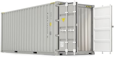 MarGe Models zeecontainer 20 ft, schaal 1 op 32