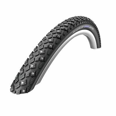 SCHWALBE Marathon Winter Plus Clincher Tyre Reflex 26x2.00", zwart Bandenmaat 50-559 | 26x20"