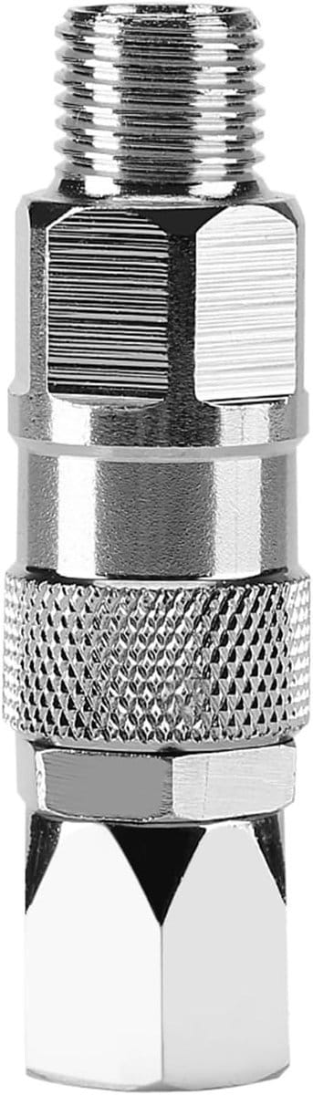 Rotary koppeling voor hogedrukspuiten, 1/4 inch roestvrijstalen draaikoppeling voor verfspuit, slangverbinding en gereedschap