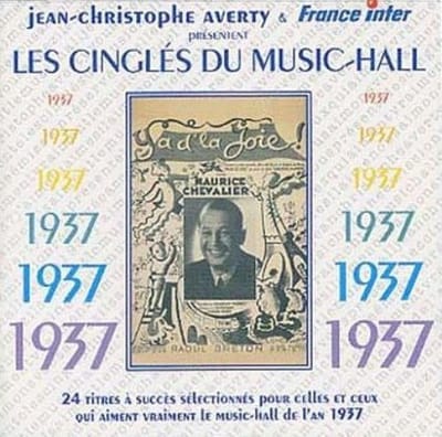 Various Artists - Les Cinglés Du Music Hall - 1937 (CD)