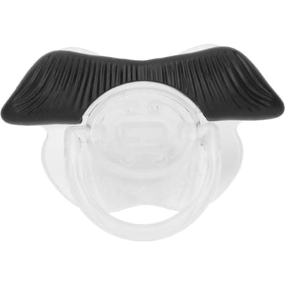 Sucette amusante pour bébés nouveau-nés moustache cadeau pour garçons filles silicone PP produits de soin L