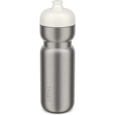 Mepal RVS bidon pull Sport - 800 ml - Pak. open en drink - Lichtgewicht RVS - Vaatwasmachinebestendig - Drinkflessen - Ceramic white