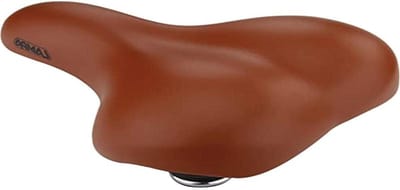 Fietszadel - Comfortzadel Stadsfiets - Comfortabel Fietsen - Gelpad Vulling - S-5 - Bruin