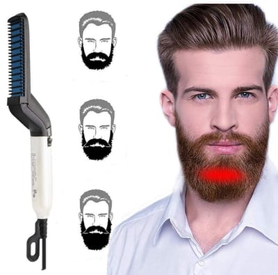 Allecto - Haarstylers voor Mannen - Snelle Beard Straightener - Multifunctionele Haardroger - Ideaal voor Stijlvol Haar - Perfect voor Thuisgebruik...