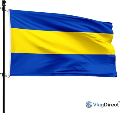 Hoegaardse vlag - Gemeente Hoegaarden vlag - 90 x 150 cm.