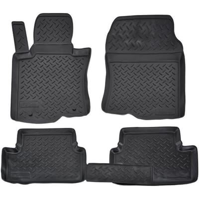 NORM Liners | Tapis De Sol En Caoutchouc TPE Toutes Saisones Pour Honda Accord 2008-2013 noir