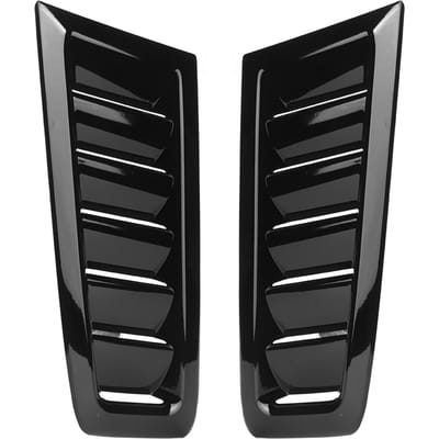 Auto ABS Motorkap Luchtgat Gemodificeerd Accessoire Past voor Ford Focus RS MK2 Glanzend Zwart black