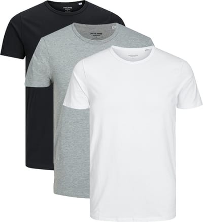 Jack & Jones Heren t-shirt 3 pack Basic